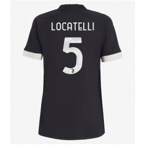 Juventus Manuel Locatelli #5 Rezervni Dres za Ženska 2023-24 Kratak Rukavima